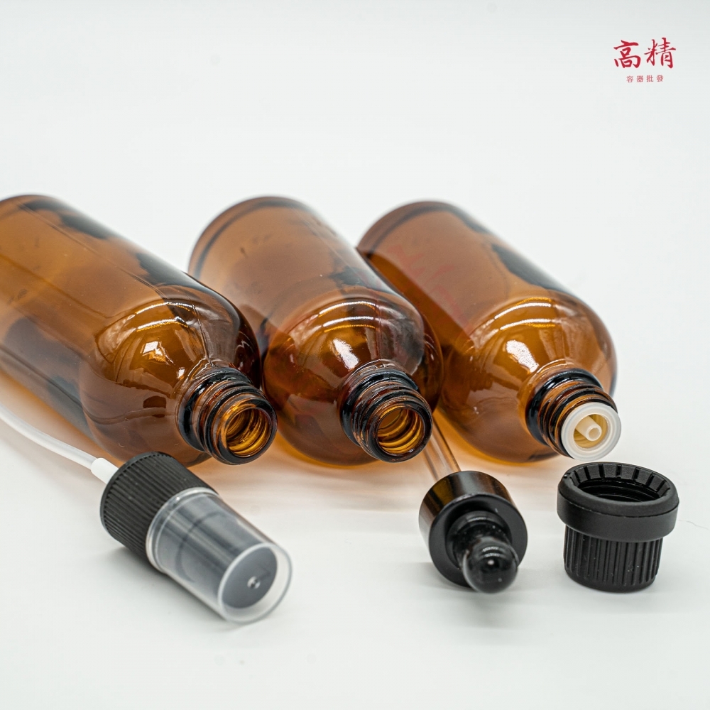 茶色精油滴管/螺旋滴管瓶-精油瓶/精油滴管瓶/滴管瓶