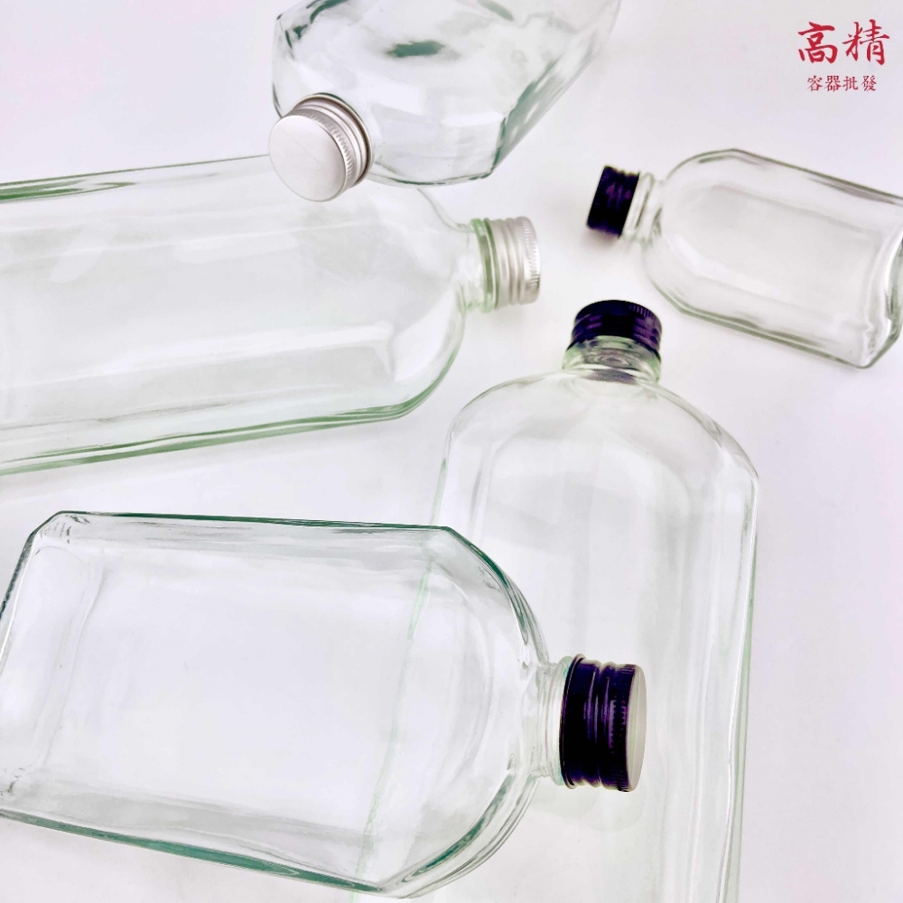 小酒瓶-江小白 玻璃飲料瓶 100ml 350ml 500ml冷泡茶瓶 玻璃瓶 飲料瓶 玻璃酒瓶 果汁瓶 白酒瓶 奶茶瓶 藥酒瓶